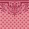 Dollhouse Miniature Wallpaper: Oak Lawn, Red Dollhouse Miniature Wallpaper: Oak Lawn, Red